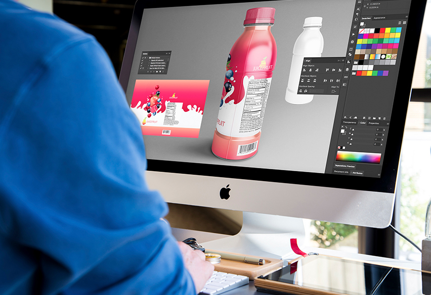 Разработка дизайна термоусадочной этикетки Разработка дизайна термоусадочной этикетки