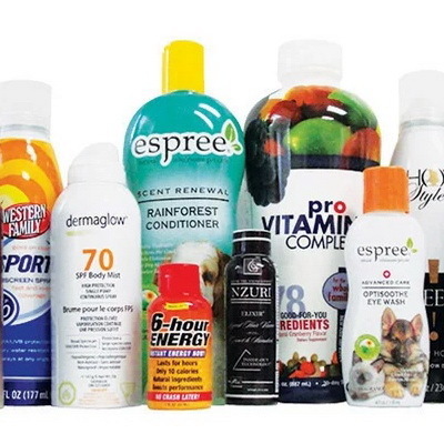 Термоусадочная этикетка для косметики и бытовой химии